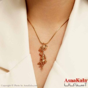 گردنبند زنانه ژوپینگ کد GNB16111W -آسناکالا