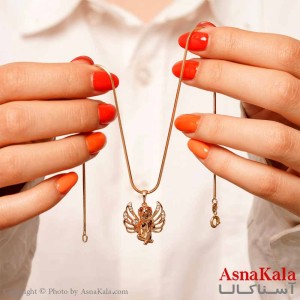 گردنبند زنانه ژوپینگ کد GNB16113W -آسناکالا