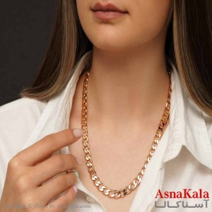 گردنبند زنانه ژوپینگ مدل کارتیر کد GNB16114W -آسناکالا