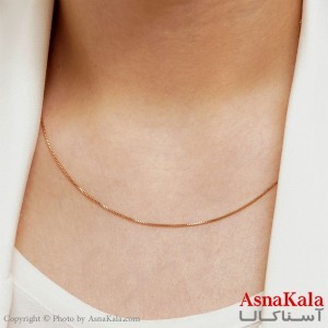گردنبند زنانه ژوپینگ کد GNB16124W -آسناکالا