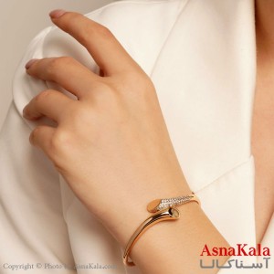 دستبند النگویی  ژوپینگ کد DSB1823W - آسنا کالا