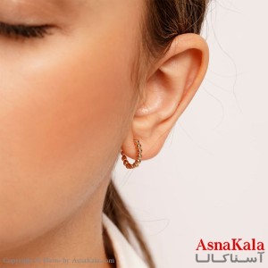 گوشواره زنانه ژوپینگ مدل توپی کد GSH1595W - اسنا کالا