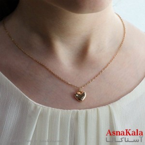 گردنبند زنانه ژوپینگ مدل قلب کد GNB1652W -اسنا کالا