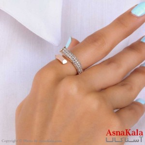 انگشتر زنانه ژوپینگ کد ANG1921W - اسنا کالا