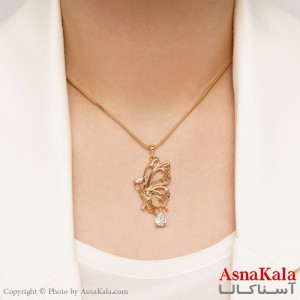 گردنبند زنانه ژوپینگ مدل فرشته کد GNB16132W -اسنا کالا