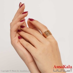 انگشتر زنانه ژوپینگ کد ANG1912W - اسنا کالا