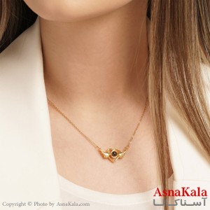 گردنبند تلسکوپی دوستت دارم به صد زبان دنیا کد GNB16147W - آسناکالا