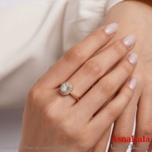 انگشتر نگین سواروسکی ژوپینگ Xuping Ring Swarovski کد ANG1935W