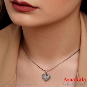 گردنبند مدل قلب برند شوپینگ Xuping Necklace Heart کد GNB16161W