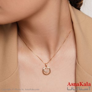 گردنبند مدل قلب ژوپینگ Xuping Necklace Heart کد GNB16165W