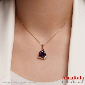 گردنبند مدل قلب ژوپینگ Xuping Necklace Heart کد GNB16166W