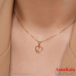 گردنبند مدل قلب ژوپینگ Xuping Necklace Heart کد GNB16167W