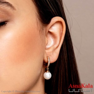 گوشواره مدل مروارید برند ژوپینگ Xuping Earring Pearl کد GSH15183W