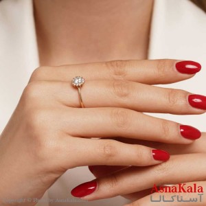 حلقه ژوپینگ Xuping Ring کد ANG1961W