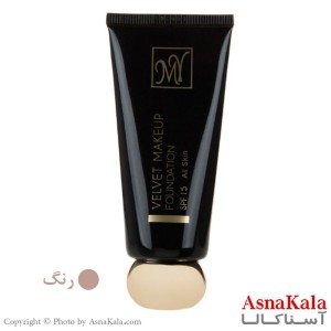 کرم پودر مای سری Black Diamond مدل Velvet Makeup شماره 02 کد CRM2103W