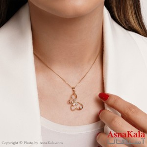 گردنبند ژوپینگ طرح پروانه Xuping Necklace کد GNB16203W