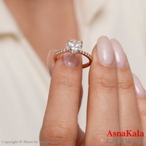 انگشتر ژوپینگ طرح نگین قلب Xuping Ring Heart کد ANG1969W