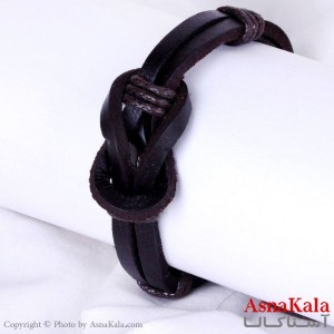دستبند چرم مردانه Men Bracelet کد DSB18120W