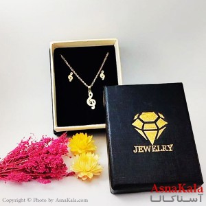 نیمست استیل زنانه طرح ملودی کد NIM1473W