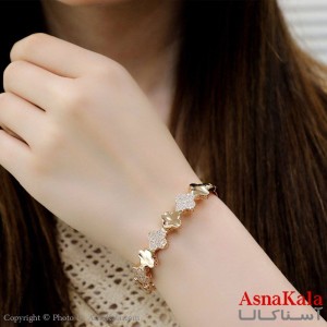 دستبند النگویی زنانه برند ژوپینگ کد DSB1820W - آسنا کالا