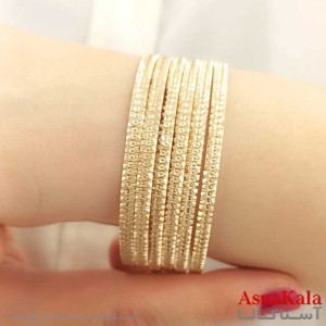 النگو طلاروس نخودی زنانه 3 میلWomen Talarus Bangle کد DSB18183W