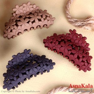 کلیپس مو زنانه در 6 رنگ سایز 10CM در 5CM کد HAIR1306W
