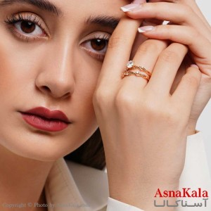 انگشتر حلقه پشت حلقه ژوپینگ کد ANG1998W