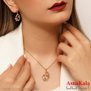 نیمست ژوپینگ زنانه مدل قلب و پرنده کد NIM14100W