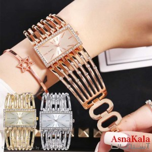 ساعت مچی عقربه ای زنانه خاص و شیک تیفانی طرح مجلسی  کد WTCH1166W