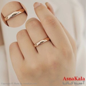 انگشتر ژوپینگ مدل آینه ای کد ANG19102W