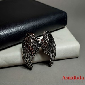 مدال آویز متال مردانه طرح بال  کد GNB16245W