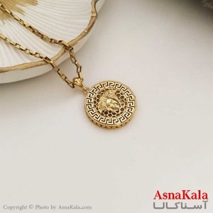 گردنبند ورساچ versace استیل طلایی کد GNB16277W