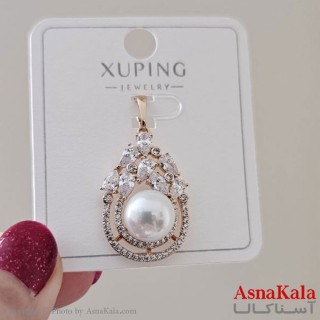 گردنبند ژوپینگ دخترانه مدل مرواریدی کد GNB161143W