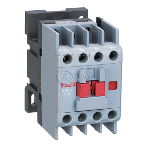 کنتاکتور 18 آمپر هیمل 220 VAC - یک باز  یک بسته -1NC-1NO کد محصول : HDC31811M7
