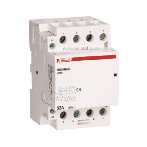 کنتاکتور بی صدا هیمل 63 آمپر (کنتاکتور سایلنت 63 آمپر هیمل) بوبین 220 VAC -کد محصول : HDCH8S63330