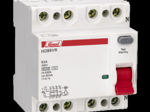 كليد نشتي جريان چهار پل 25 آمپر( 30 ميلي آمپر) - کد HDB6VR425SC