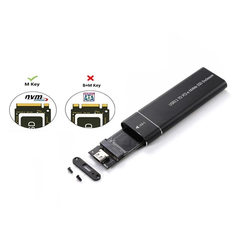 SSD NVME M.2 TO USB CASE باکس