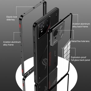 Asus ROG PHONE 9 / 9 PRO TRANSPARENT CASE