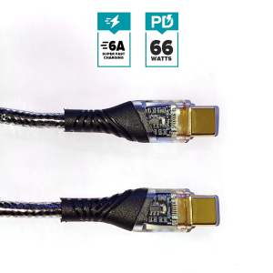 ECOO Type-C To Type-C Charger Cable 66w