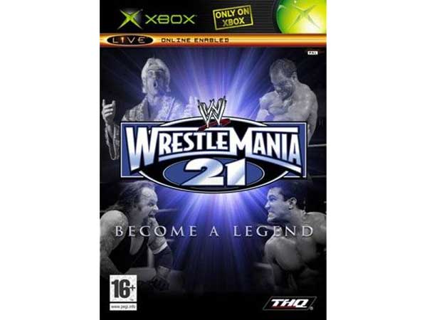 بازی کشتی کج رسلمانیا 21 برای ایکس باکس