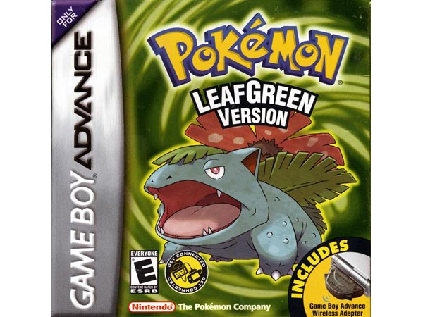 بازی گیم بوی ادونس پوکمون لیفگرین
