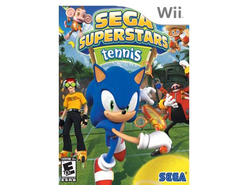 بازی Wii سگا سوپر استار تنیس