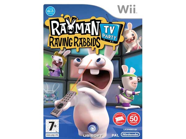 بازی ریمن ریوینگ ربیدز تیوی پارتی برای Wii