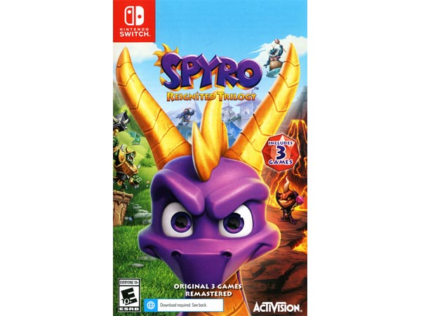 بازی نینتندو سوییچ اسپیرو تریلوژی