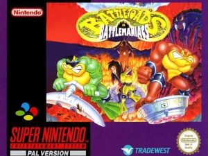 بازی بتل‌تودز این بتل‌مانیاکز سوپر نینتندو