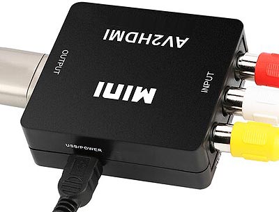 قیمت خرید تبدیل سه فیش AV به HDMI
