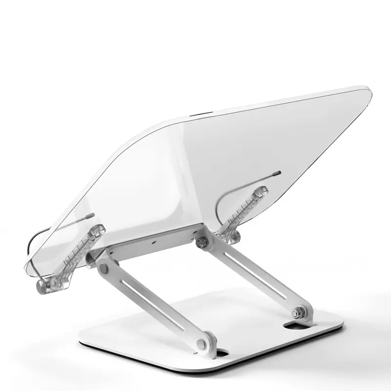 پایه نگهدارنده لپ تاپ فلزی تاشو Boneruy L04 folding 360-degree rotating laptop stand