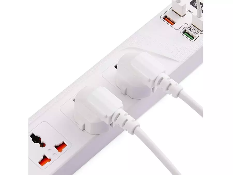 چند راهی و شارژر شیائومی 4 سوکت و 3 یو اس بی Xiaomi Mijia MJSWSKCXB-01QM Power Strip