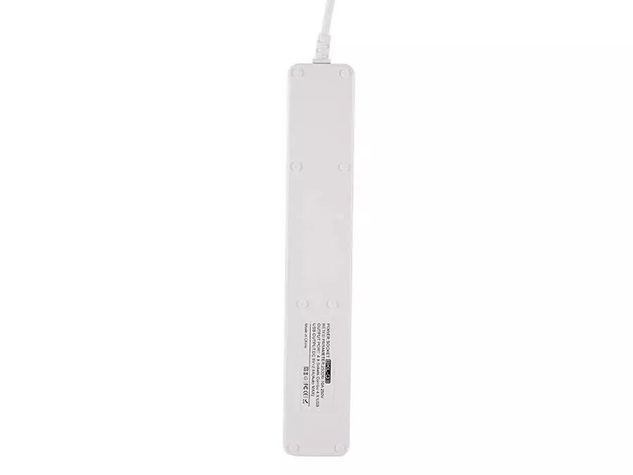 چند راهی و شارژر شیائومی 4 سوکت و 3 یو اس بی Xiaomi Mijia MJSWSKCXB-01QM Power Strip