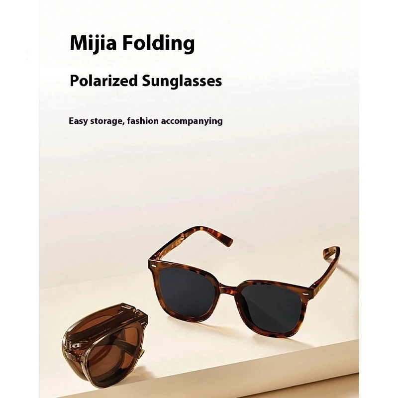 عینک آفتابی تاشو شیائومی Xiaomi Mijia folding polarized sunglasses MJTA01LM